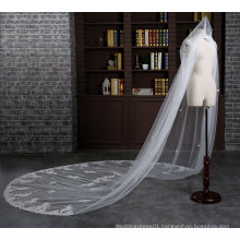 Brand New Cathedral Length 3 Meter Ivory Wedding Veil with Comb